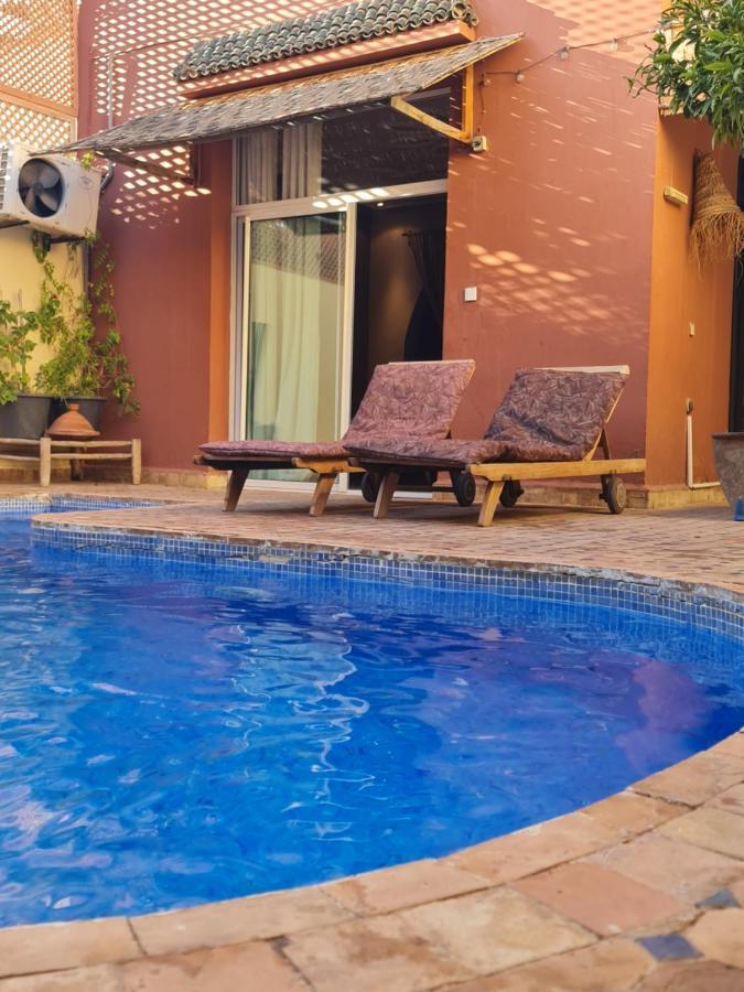 Villa Lila Marrakesh Bagian luar foto